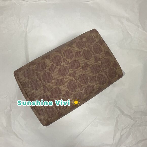 NWT Limited COACH Rexy and Snowman Cosmetic Pouch Case CY304 - Picture 6 of 10